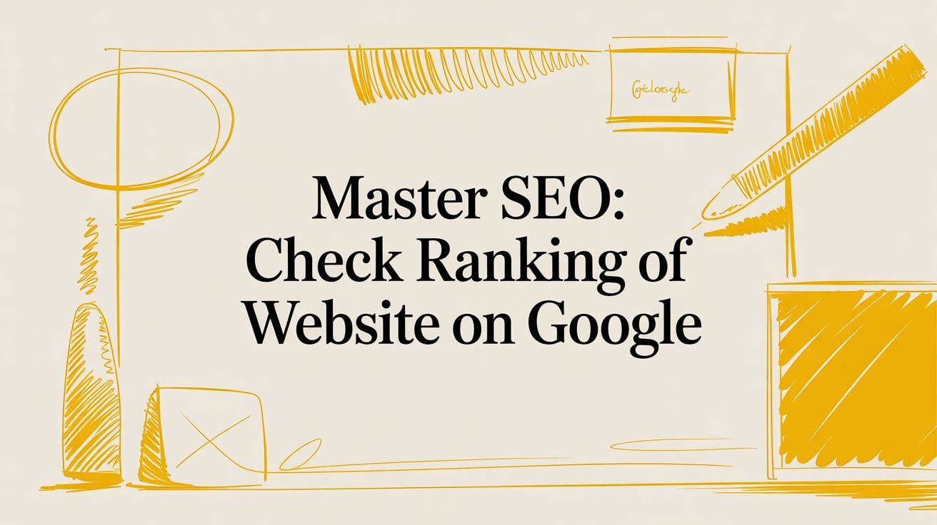 Master SEO: Check Ranking of Website on Google