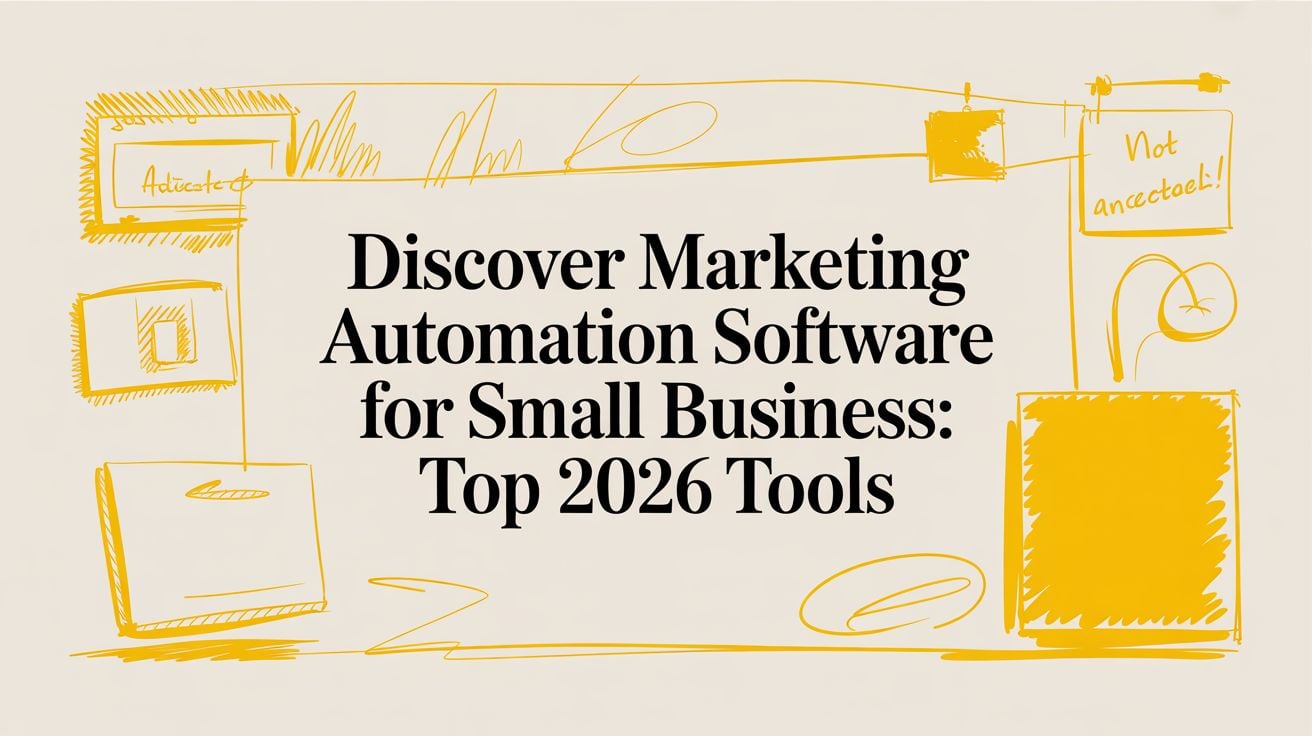 Discover marketing automation software for small business: Top 2026 Tools